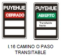 Camino o paso transitable