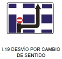 Desvío por cambio de sentido