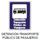 Detención transporte público de pasajeros
