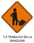 Trabajos en la banquina