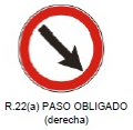 Paso obligado (derecha)