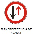 Preferencia de avance