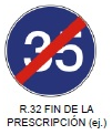 Fin de la prescripción (ej.)