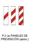 Paneles de prevención (aprox.)