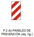 Paneles de prevención (obj. rígido)