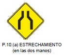 Estrechamiento (en las dos manos)