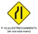 Estrechamiento (en una sola mano)