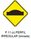 Perfil irregular (lomada)