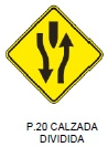 Calzada dividida