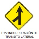 Incorporación de tránsito lateral